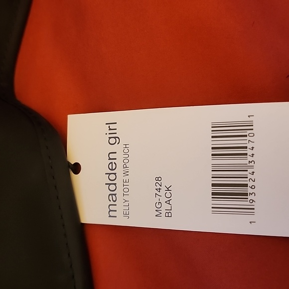 New Madden Girl , Jelly Tote Bag w Pouch - Picture 13 of 13